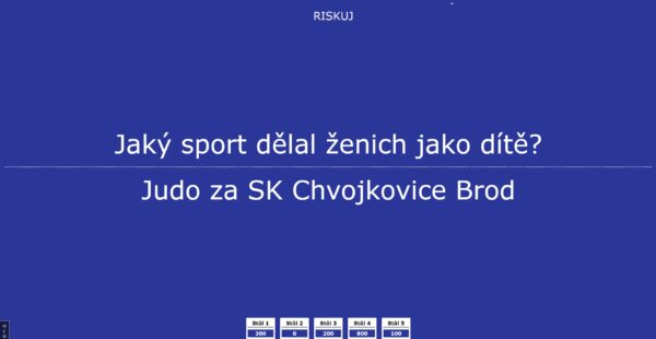 Riskuj - hra na svatbu/oslavu