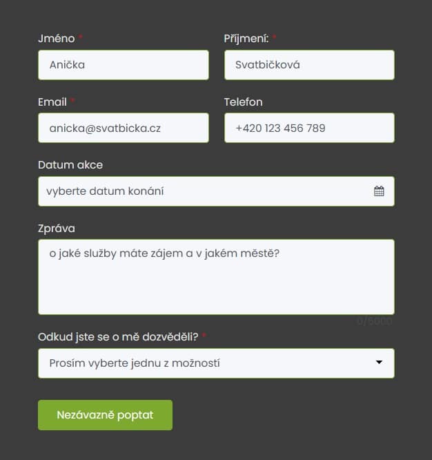 Formulář