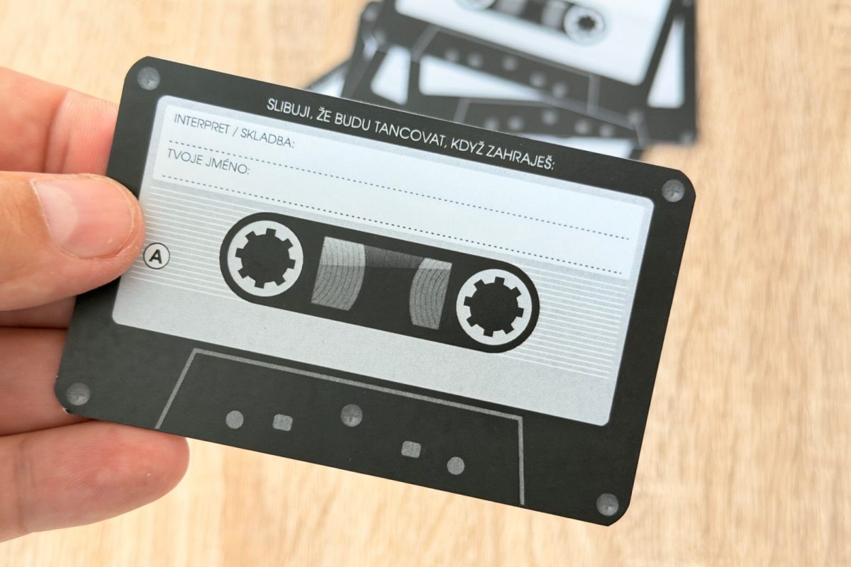 Písnička na přání - kazeta vzkaz DJ