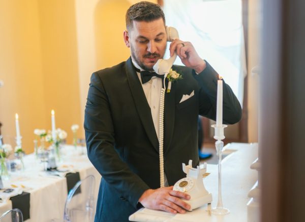 Svatební telefon, audio kniha hostů